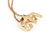 14 K Gold and Diamond Cat Themed Necklace - 4