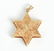 14k Gold and Diamond Star of David Pendant - 3