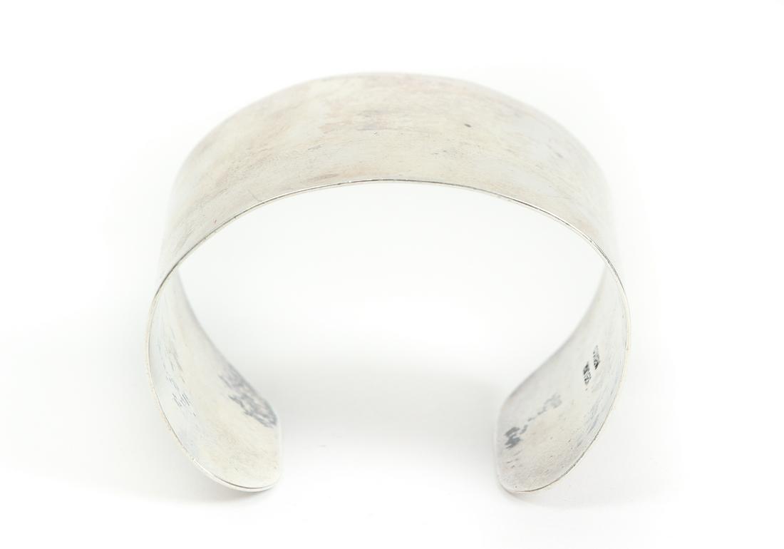 Mexican Sterling Silver Cuff Bracelet (1 of 3)