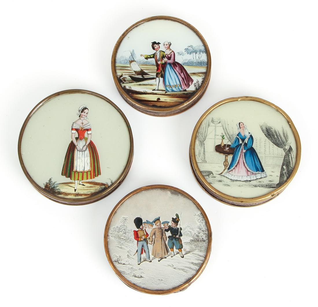 Four Medium Dragees Bonbon Boxes (1 of 10)