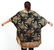 Vintage Liberty Paris Gold Lame Robe - 2