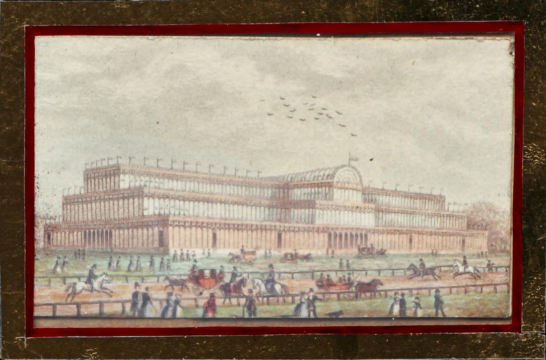 Three Miniature Baxter Prints Inc Crystal Palace (1 of 6)