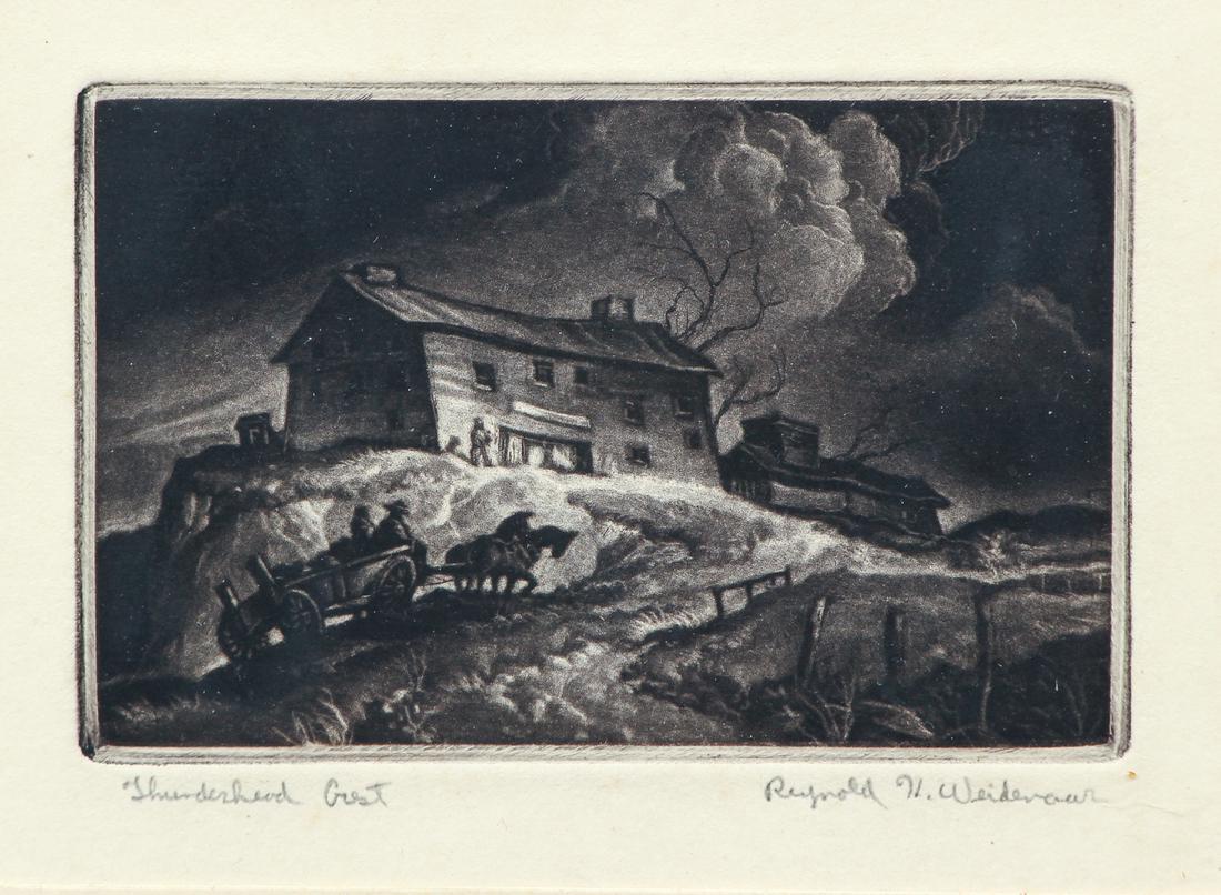 Reynold Weidenaar Thunderhead Crest Etching (1 of 4)