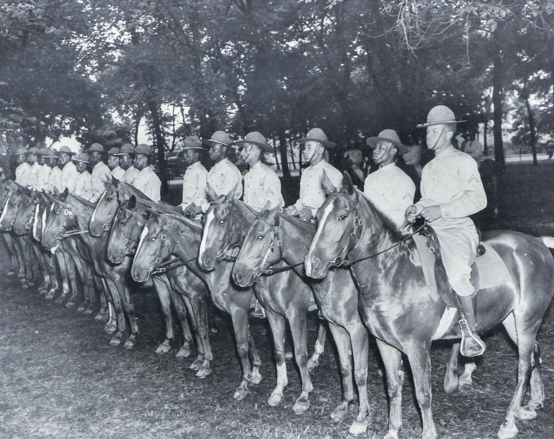 Teenie Harris photograph Ninth Cavalry, 1942 (1 of 5)