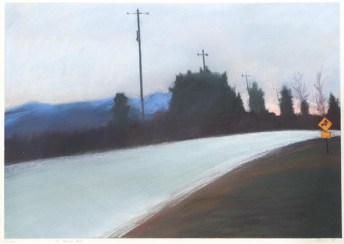 Pair J. O'Reilly Landscape Oil Pastels, 1985 (1 of 14)