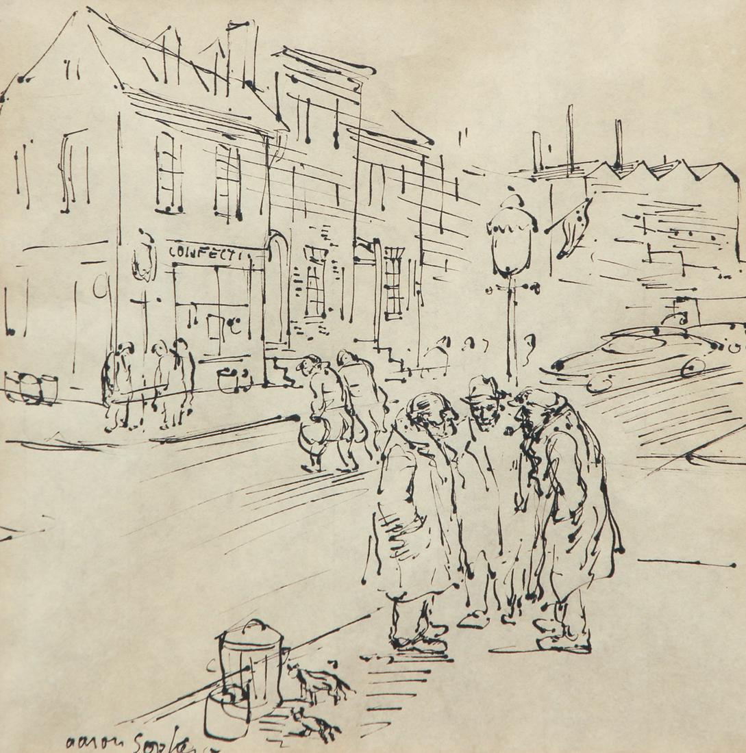 Aaron Sopher Ink Drawing (1 of 7)