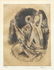 3 Johnny Friedlaender etchings Trois Couples, circa