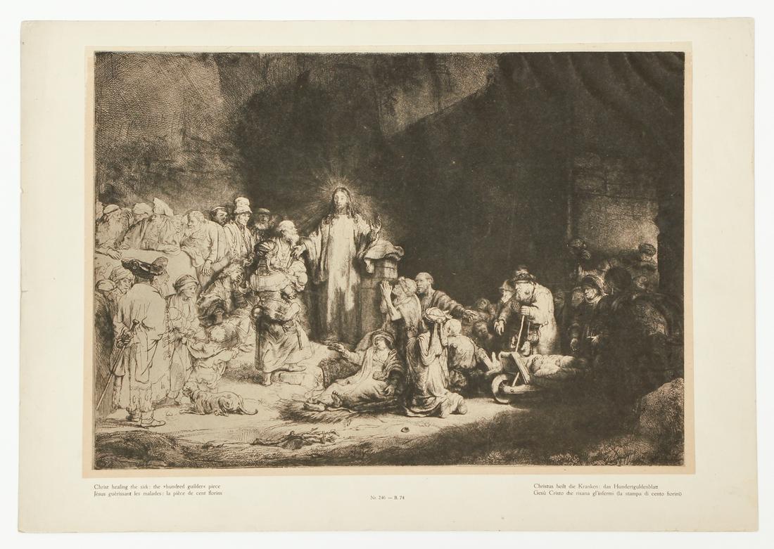 30 reproductions of Rembrandt Etchings (1 of 15)