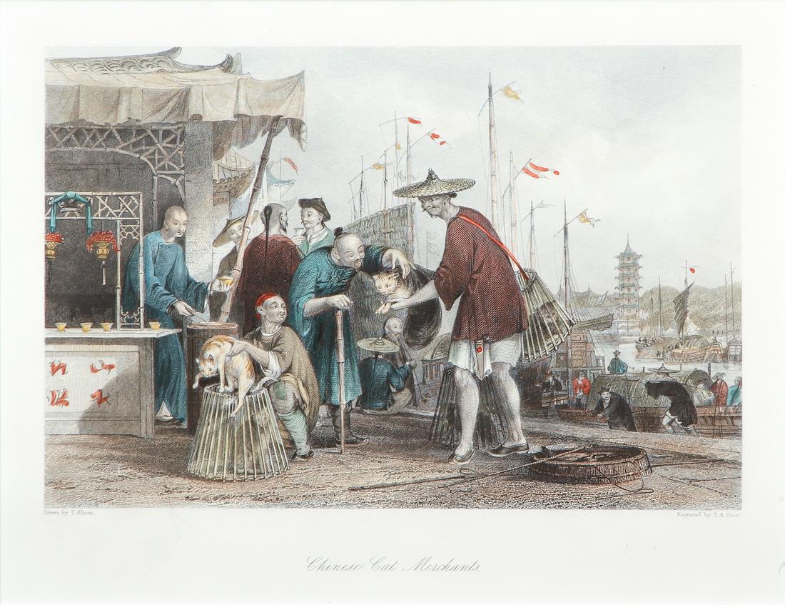 T. Allom Chinese Cat Merchants (1 of 7)