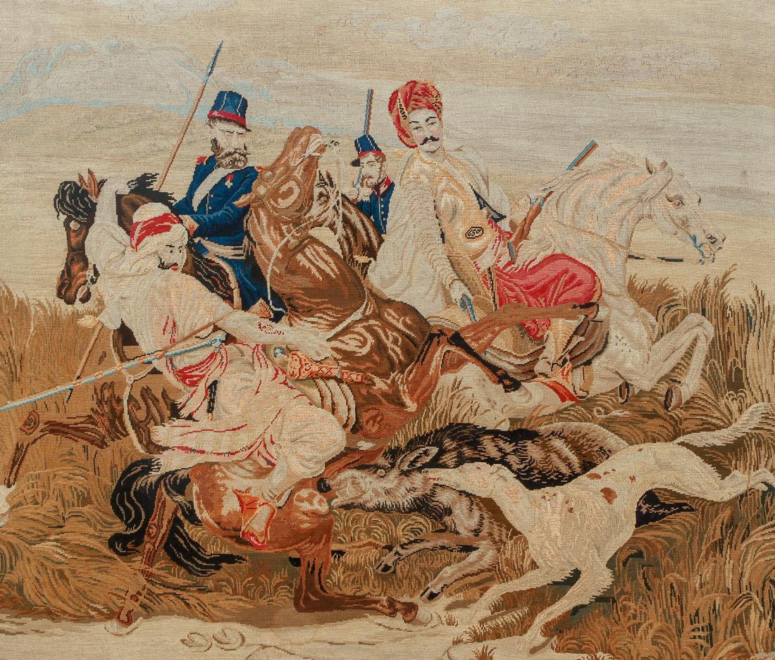 Antique Tapestry Showing Arabs (1 of 6)