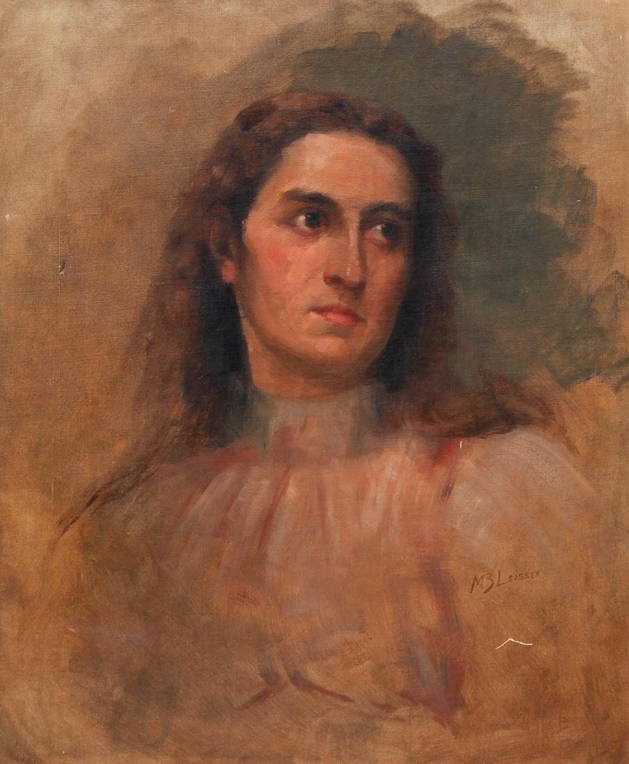 Martin Leisser  painting  Portrait of a Woman (1 of 8)