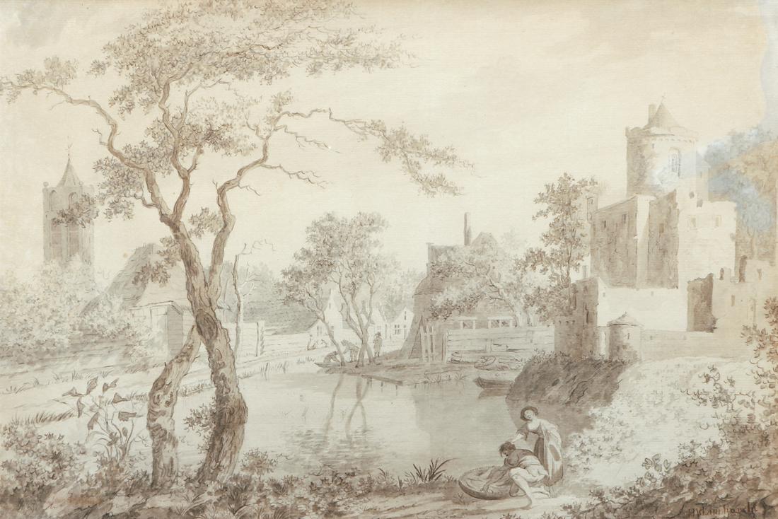 Hendrik van Limborch Old Master Drawing (1 of 7)