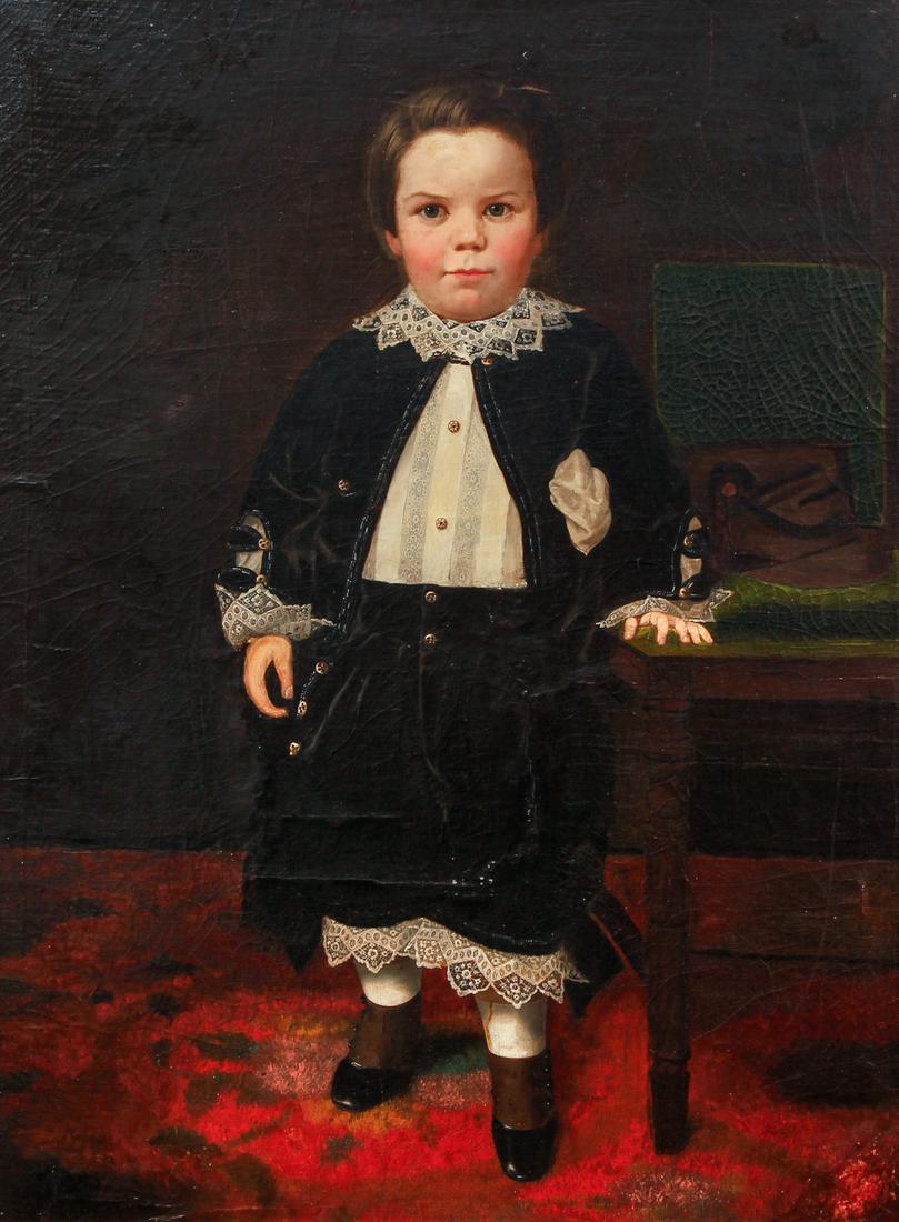 Charles Nahl portrait of Frank Irving Beers as a Boy (1 of 6)