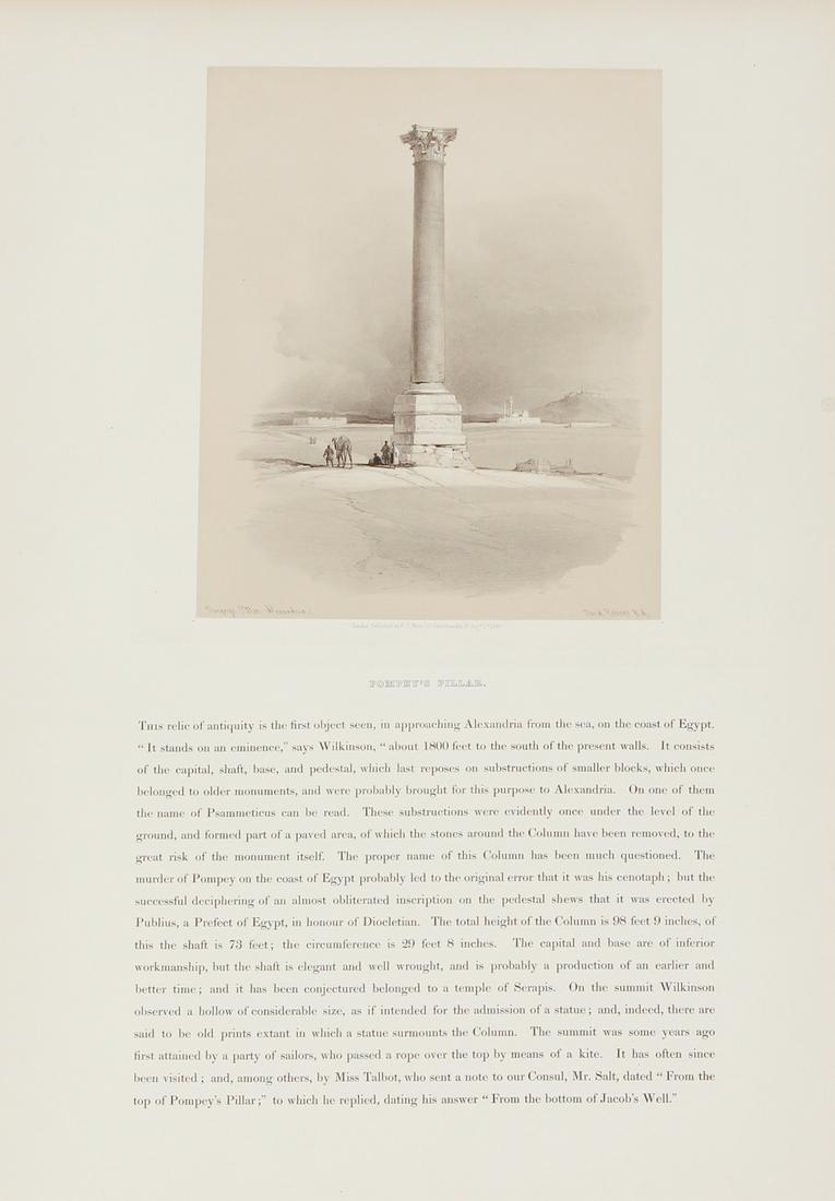 Three David Roberts R.A. lithographs produced by Louis (1 of 12)