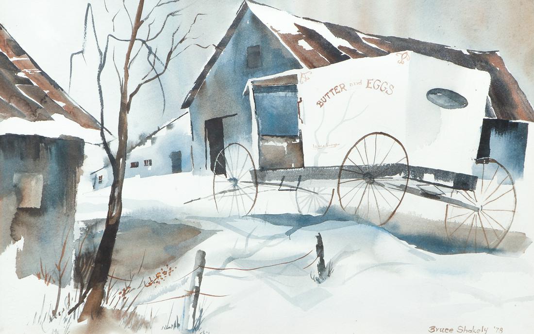 Bruce Shakely Beaver PA Artist Watercolor (1 of 8)
