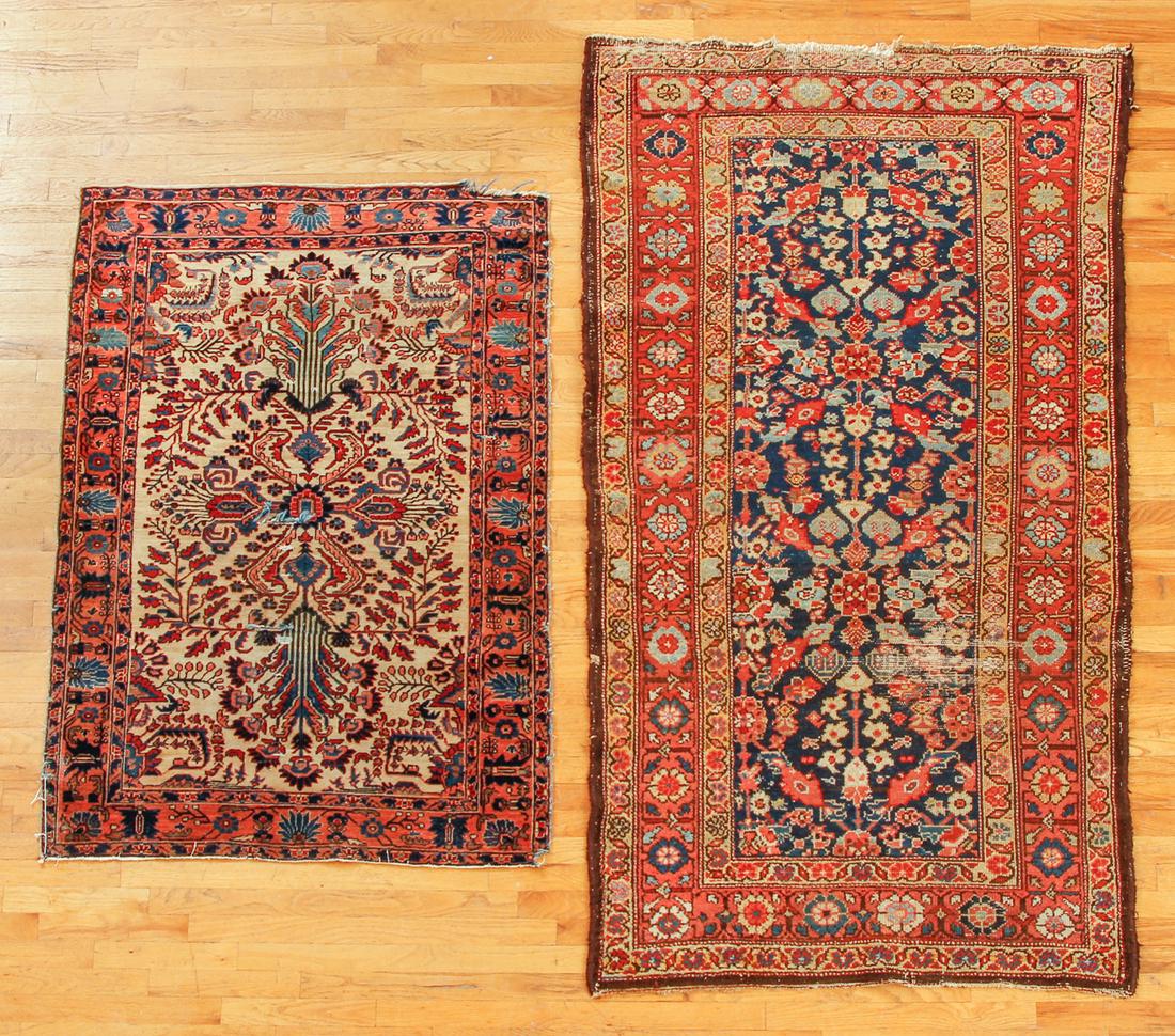 Two Antique Throw Rugs (1 of 10)