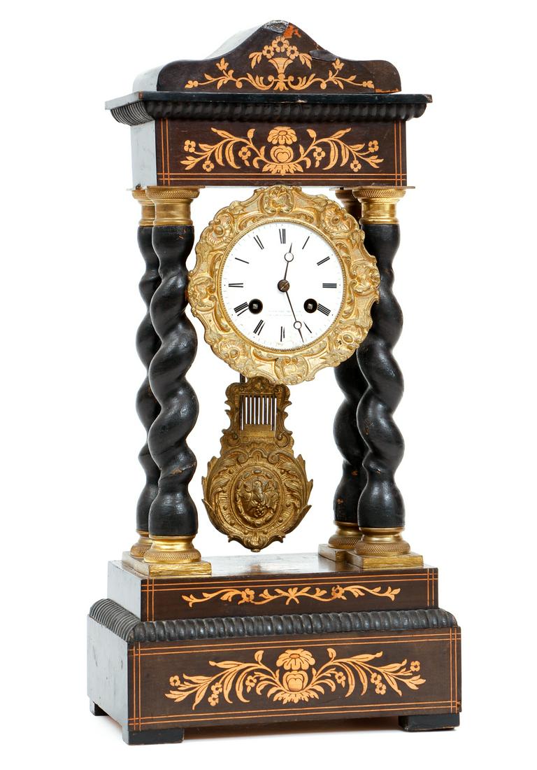 French Pillar Clock w/Japy Fils Movement (1 of 10)
