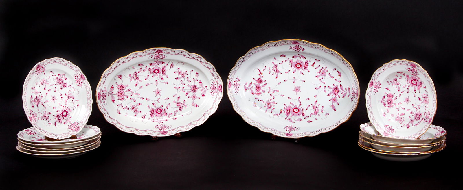 Partial Set Meissen Porcelain Dinnerware (1 of 18)