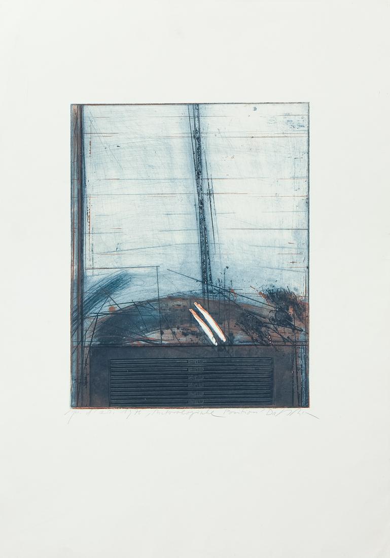 K. F. Dahmen 1976 Abstraction etching (1 of 8)