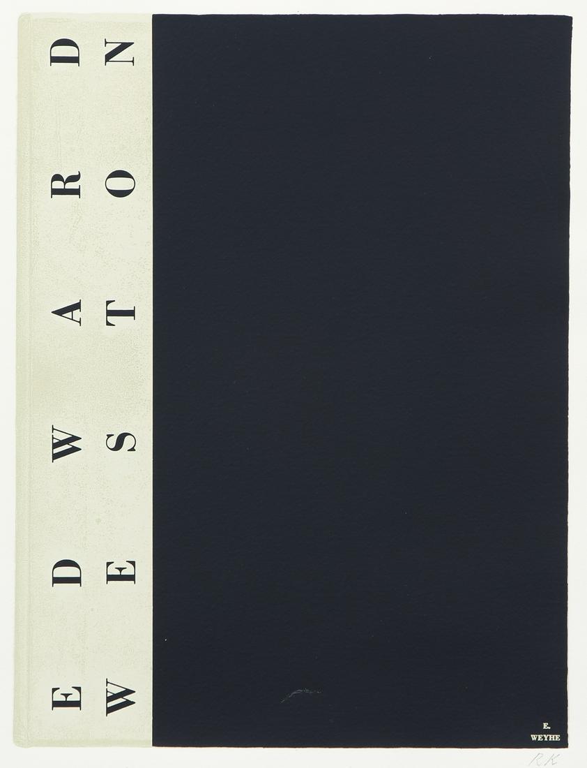 R B Kitaj signed orig screenprint Edward Weston (1 of 7)