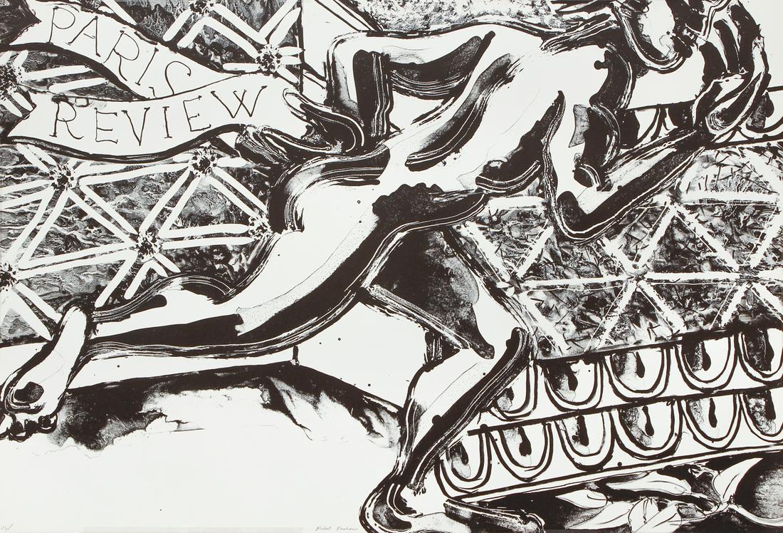 Robert Kushner Paris Review Untitled Lithograph (1 of 6)