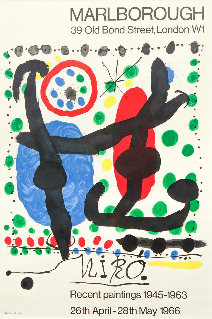 Miro 1966 Poster for Marlborough Gallery (1 of 5)