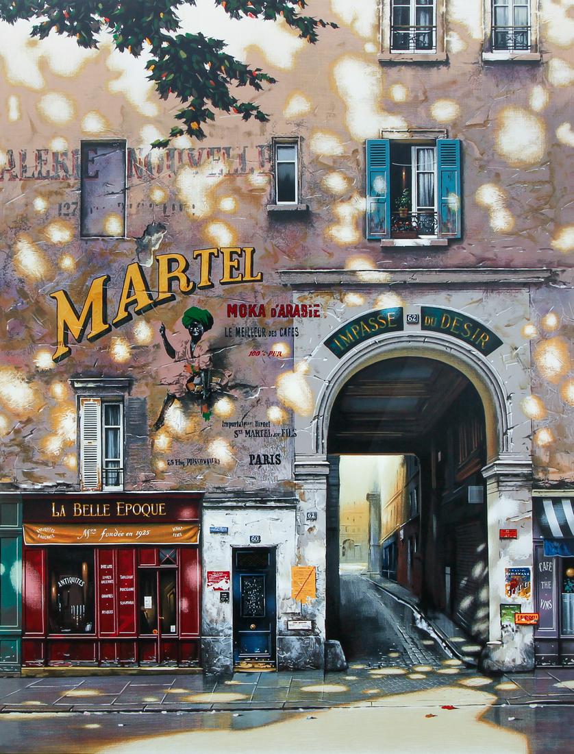 Thomas Pradzynski orig serigraph "La Belle Époque" (1 of 6)