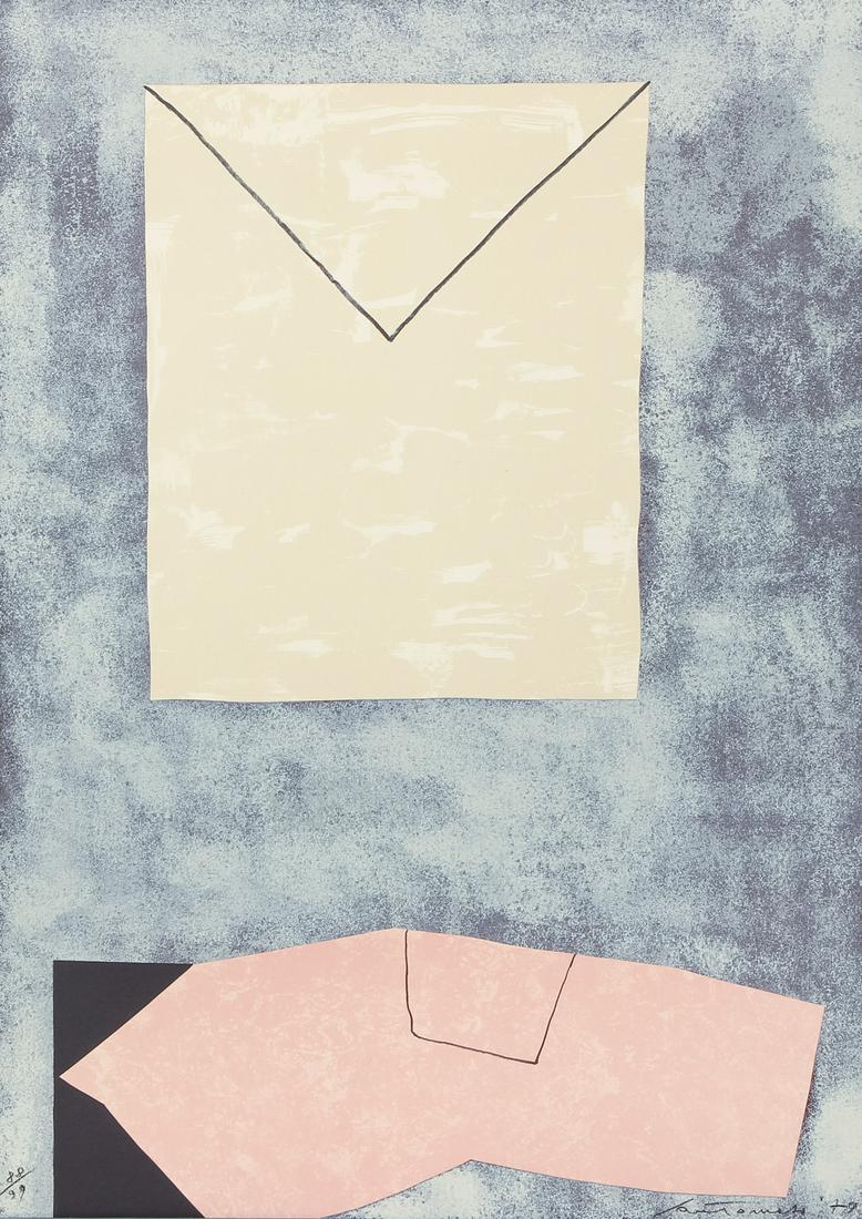 Giuseppe Santomaso 1979 orig litho Untitled 4 (1 of 6)