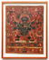 Tibetan Thangka Six Armed Mahakala - 2