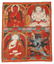 Tibetan Thangka Four Figures Nyingma 1300s