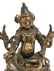 Tibetan Bronze Figure Yellow Jambhala - 6