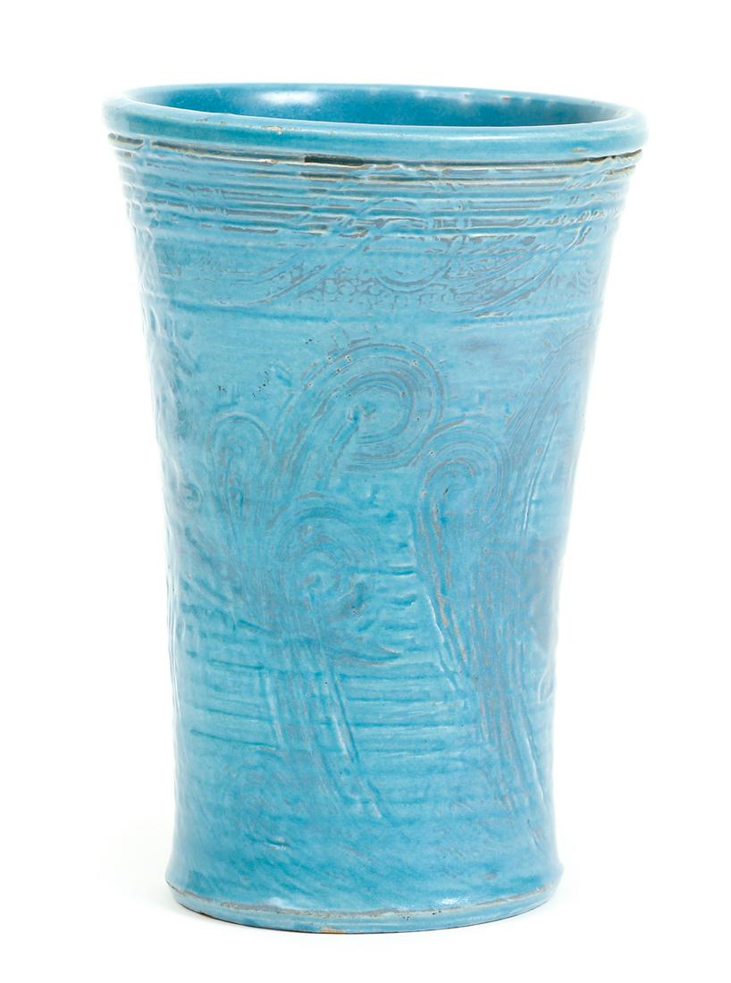 A. E. Baggs Ceramic Vase Marblehead (1 of 7)