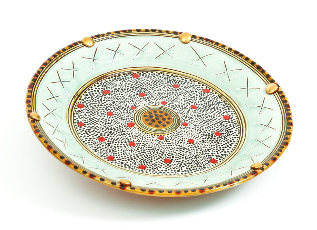 Gail Kendall Ceramic Glazed Charger (1 of 7)