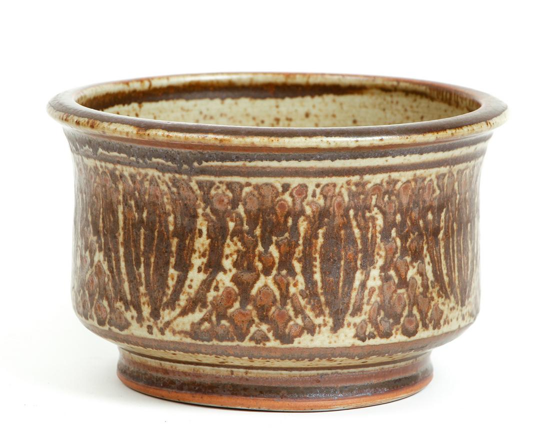 Louis Mideke Ceramic Glazed Bowl (1 of 5)