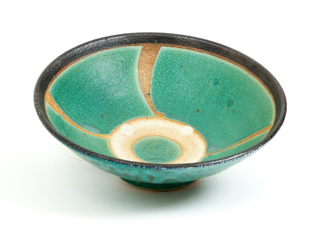 Jeff Oestreich Stoneware Shallow Bowl (1 of 7)