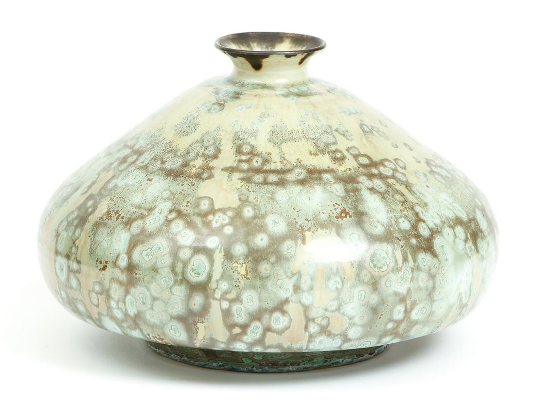 Stephen Polchert Vase Crystalline Glaze (1 of 7)