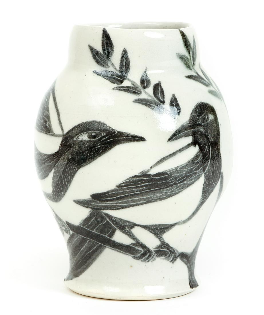 David Regan Ceramic Vase Birds (1 of 7)