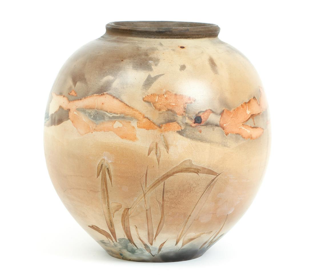 Elke Seefeldt Raku Vase Ceramic (1 of 9)