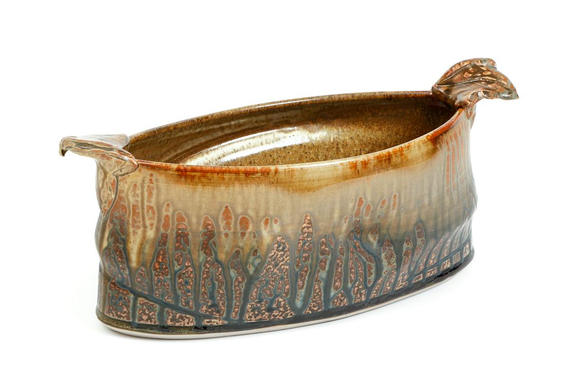 Glazed Ceramic Potter Vase (1 of 7)