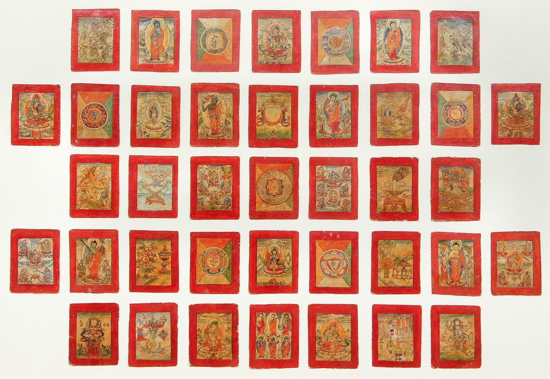 39 Bardo Tsakali Initiation Cards (1 of 20)