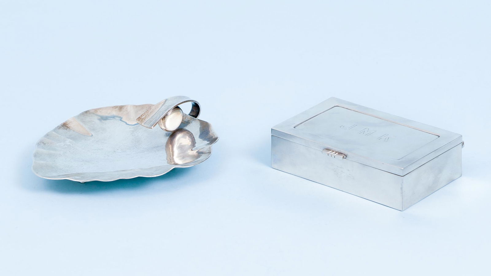 Allan Adler 2pcs Sterling Jewelry Box Tray (1 of 11)