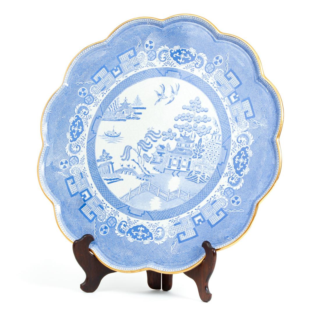 Large Copeland Blue Willow Platter (1 of 8)