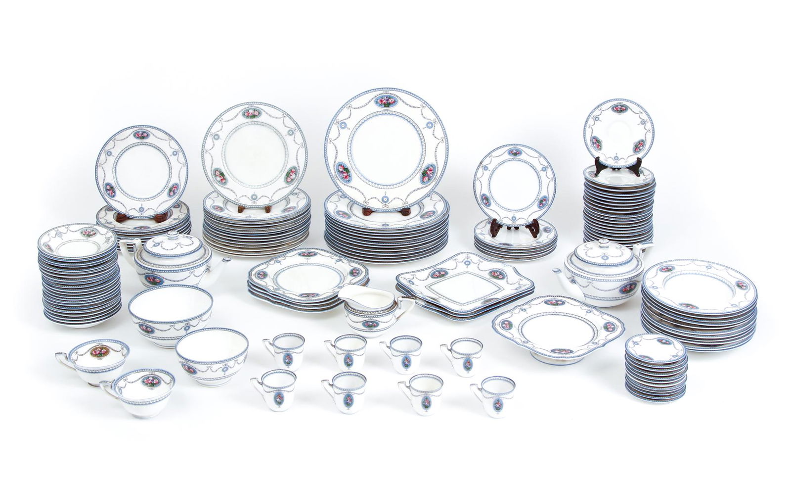 129 Pc Royal Worcester China Dish Set (1 of 20)