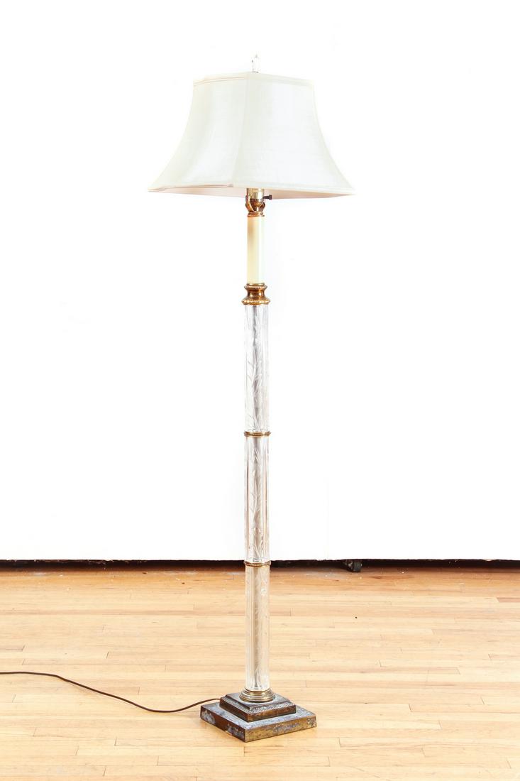 Cut Glass Floor Lamp (1 of 6)
