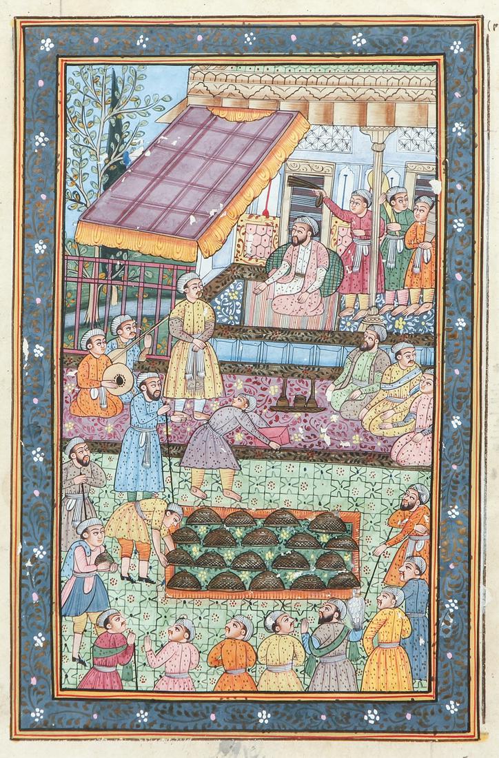 7 framed Persian Miniatures (1 of 20)