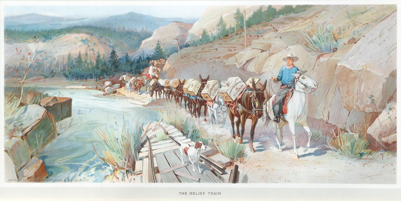 The Relief Train Anheuser Busch Advertising (1 of 7)