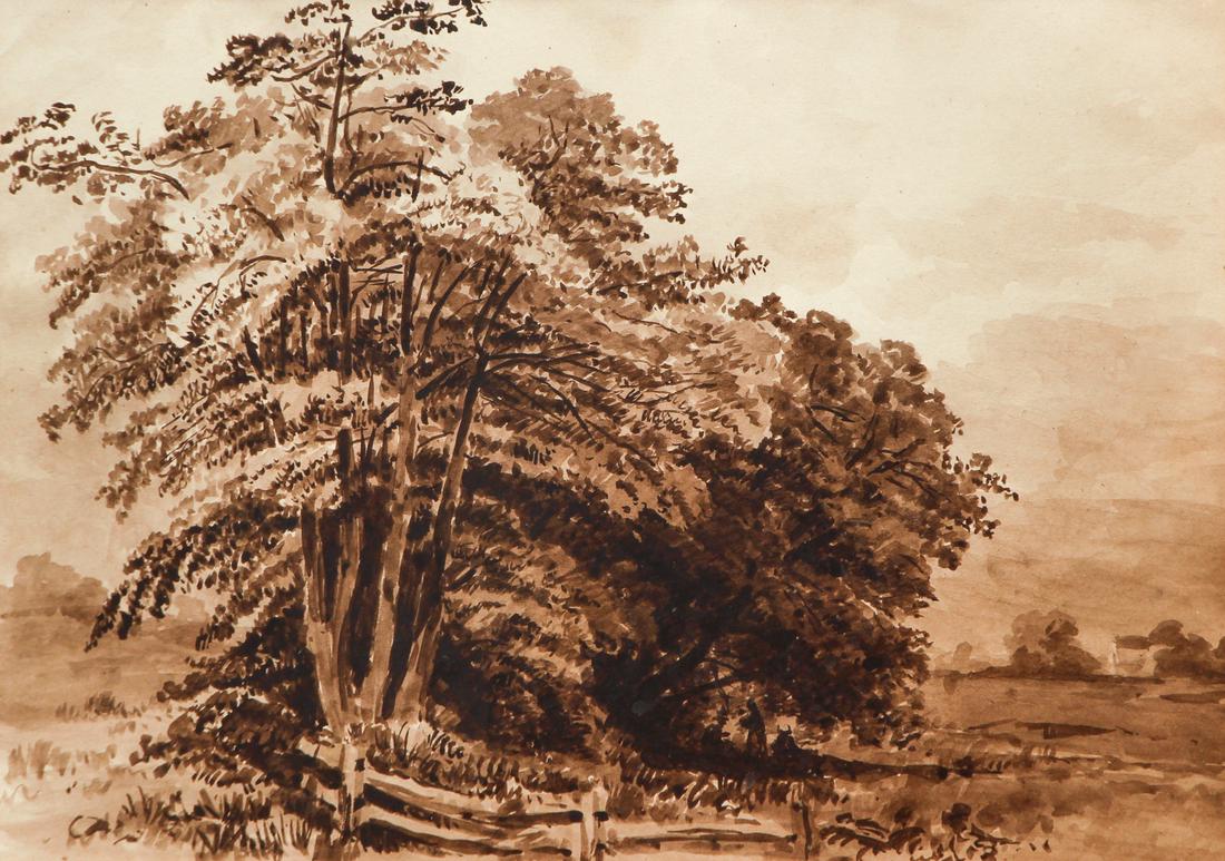 Regis Gignoux Pen Ink Landscape (1 of 6)