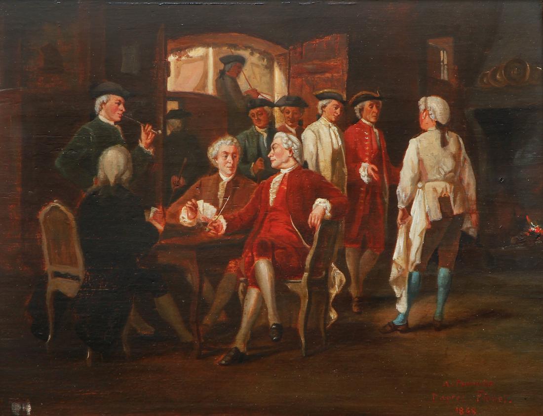 Tournier After Fichel Oil Painting (1 of 8)