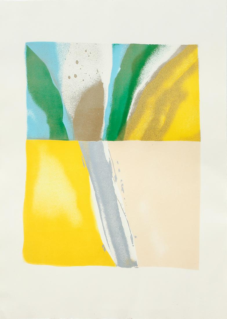 John Chamberlain 1981 orig litho Flashback VIII (1 of 5)