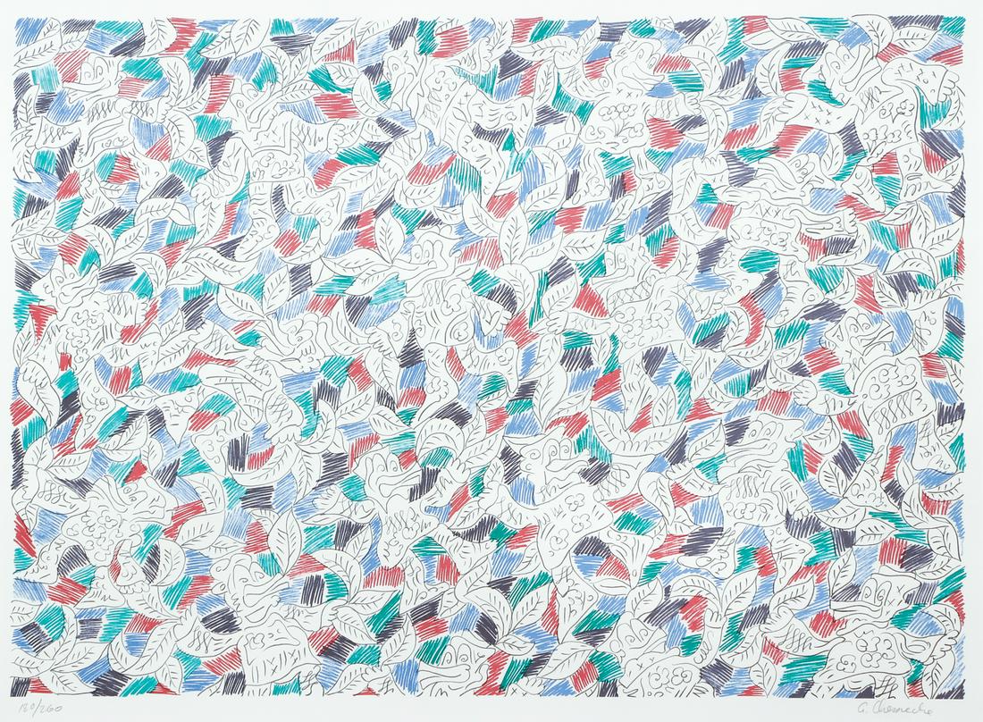 George Chemeche Untitled Original lithograph, pencil (1 of 6)